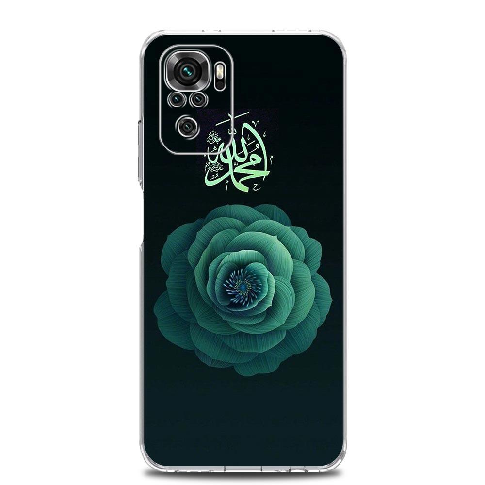Muslim Islam Bismillah Allah Soft Phone Case For Xiaomi Redmi Note 12 11 9S 9 8 10 Pro Plus 7 8T 9C 9A 8A K40 Gaming Clear Cover