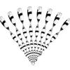 10PCS Bird Repellent Wind Spinner Garden Bird Deterrent Tool Flashing Bird Device Reflective Rod Bird Repeller Spiral Bird Repellent Rod Garden Tool