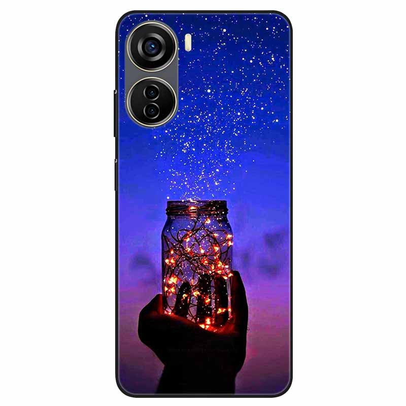 For ZTE Libero 5G IV Case A302 Soft Silicone Lovely Shockproof Cover for ZTE Libero 5G IV TPU Coque Cute Cats Funda Shells 6.6''