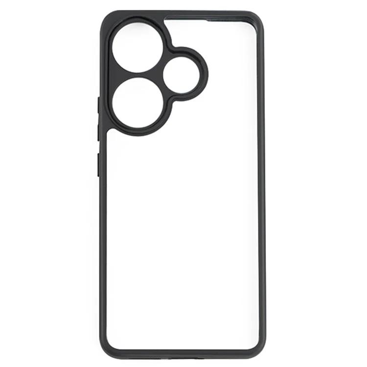 

For Xiaomi Redmi Turbo 3 5G / Poco F6 5G Clear Case TPU+PC Protective Phone Cover