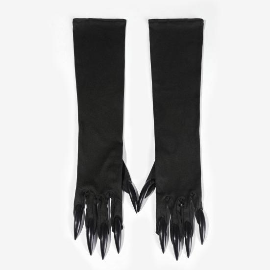 Halloween Long Finger Claw Gloves Adults Paw Gloves with Long