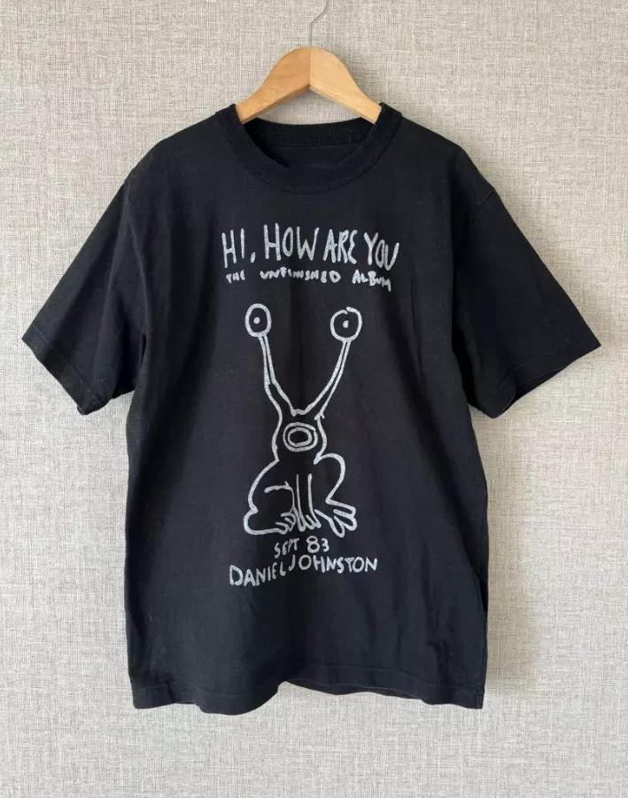 Daniel Johnston Привет Как Дела Взрослая Футболка Для Мужчин Женщин Рубашка Все Размеры S