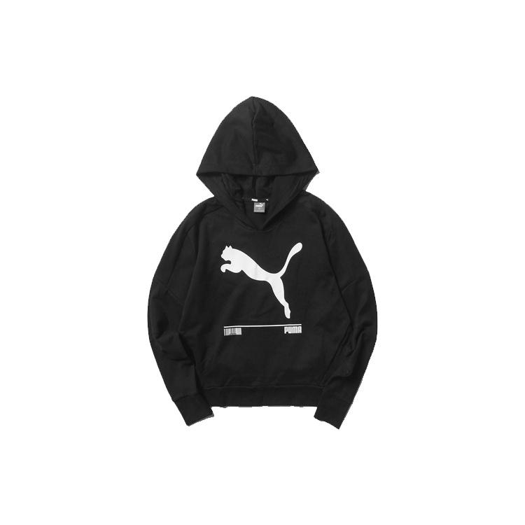 (WMNS) PUMA Nu-tility Hoody Black Hoodie Women s 582780-01 S