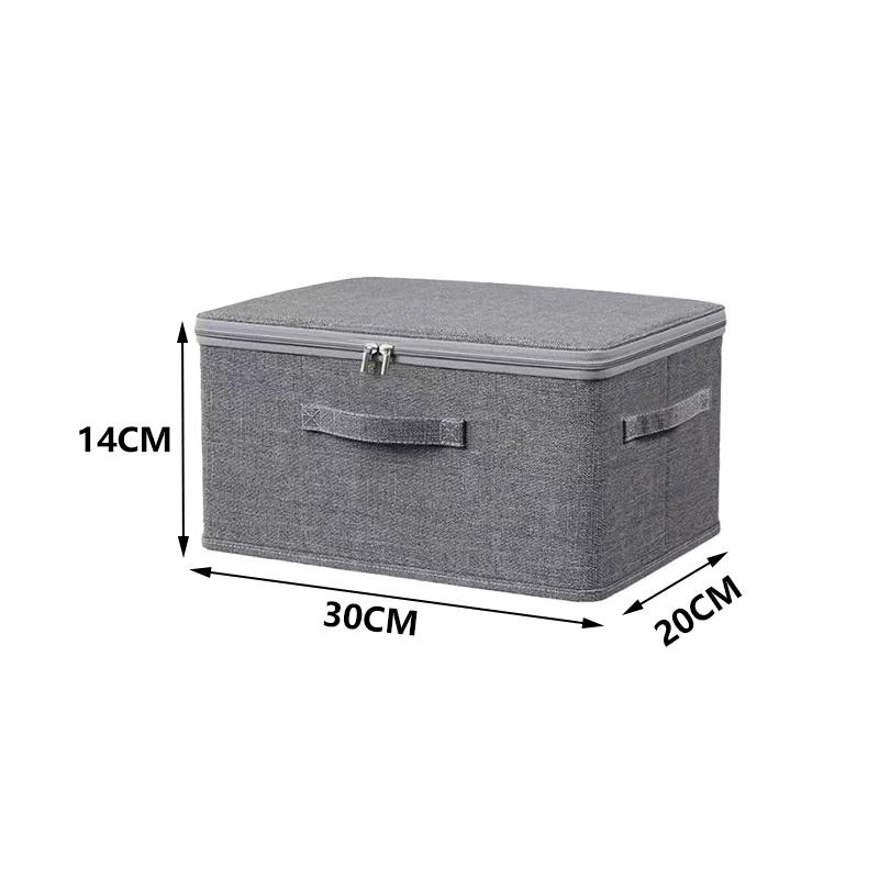 Car Foldable Fabric Storage Box Multi-Purpose Closet Organizer for Clothes Office Supplies Storage Trunks for Home Organization