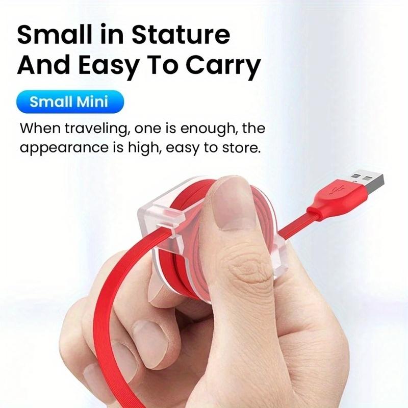3 v 1 Zatahovací Datový USB Kabel pro Nabíječku iPhone Rychlý Nabíjecí Kabel pro Android Telefon Typ C Xiaomi Huawei Samsung