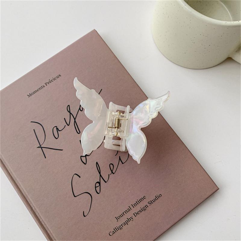 France Sweet New Solid Bow Hairpin Women Fashion Brief Contrast Color Grasping Clip Female Elegant Korean Cute Colour Hair Decorations Girl