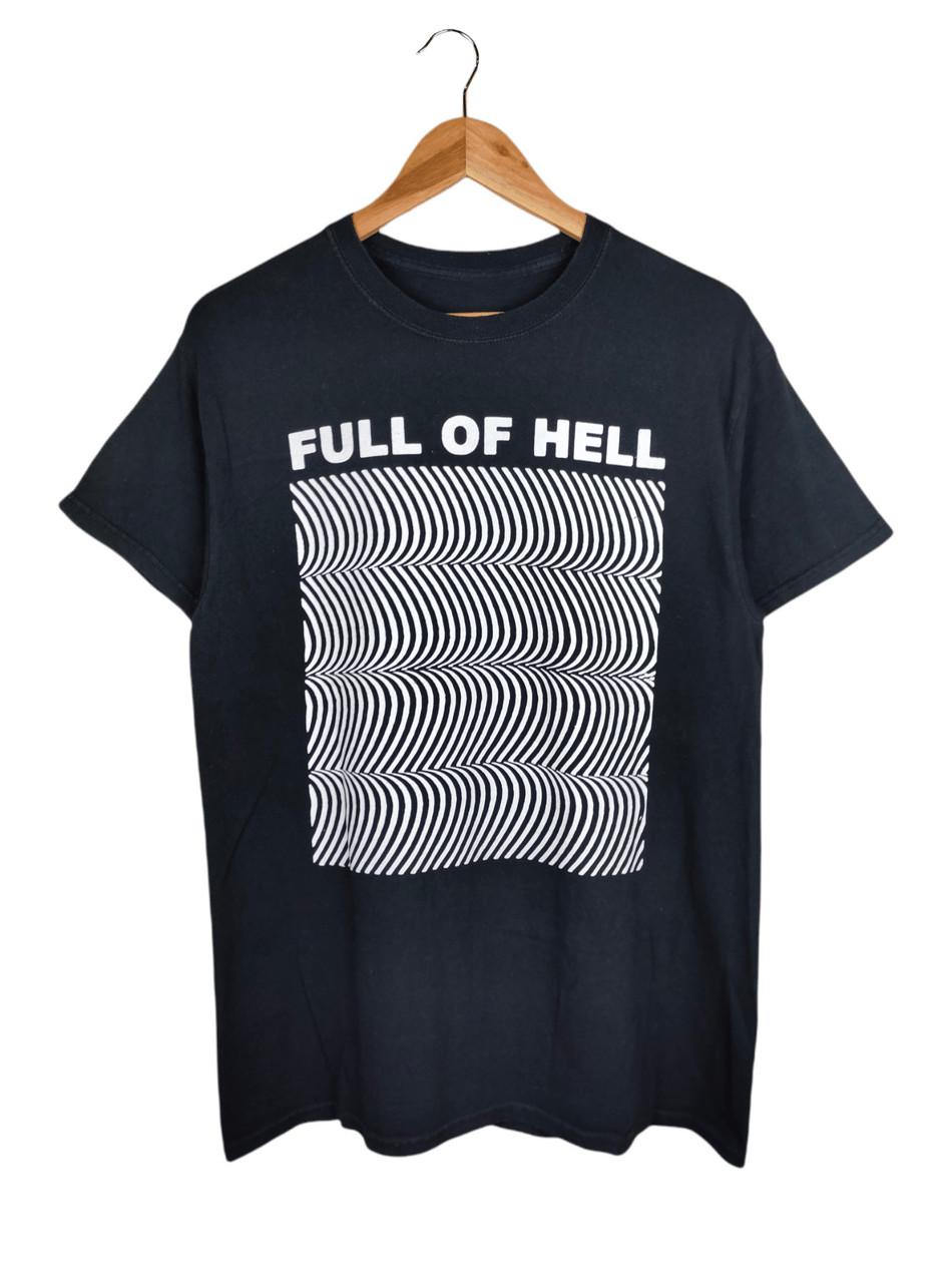 

Full of Hell Grindcore band T-Shirt Mens Womens Tees Top, Music band rock punk metal goth, Unisex tee XL