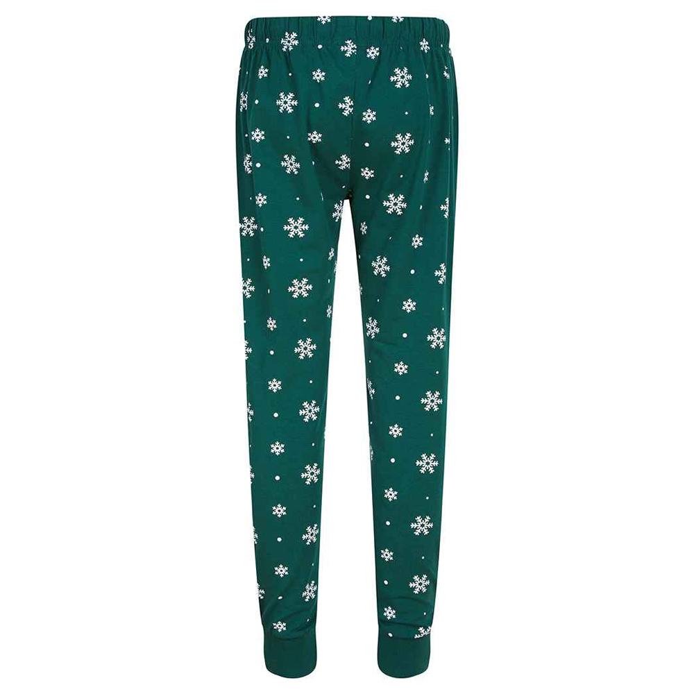 SF Minni Childrens/Kids Snowflake Pyjama Bottoms
