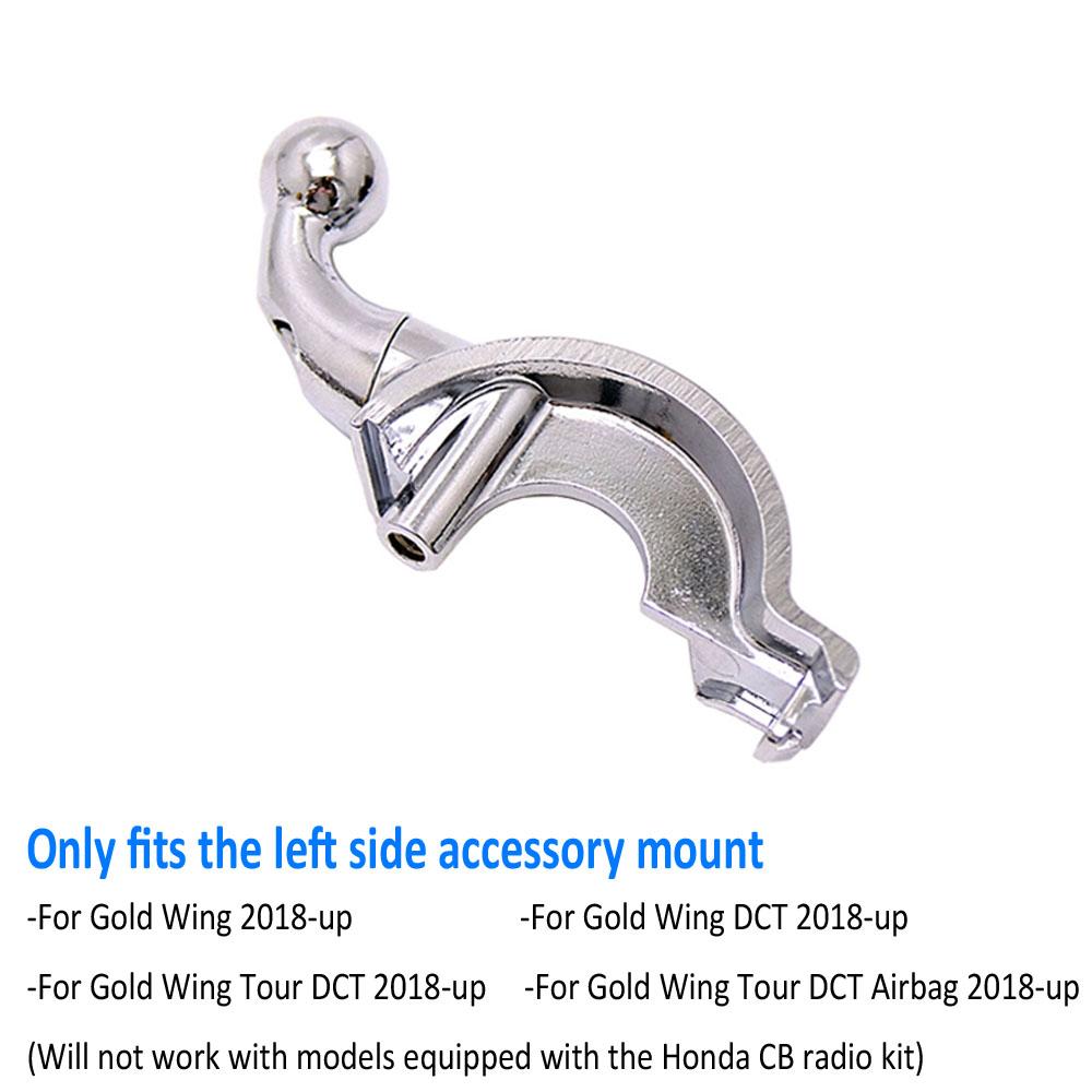 Bezdrátová nabíječka GPS držák telefonu Navigační držák pro motocykl Gold Wing Pro HONDA GoldWing GL 1800 F6B GL1800 DCT 2018 - 2021