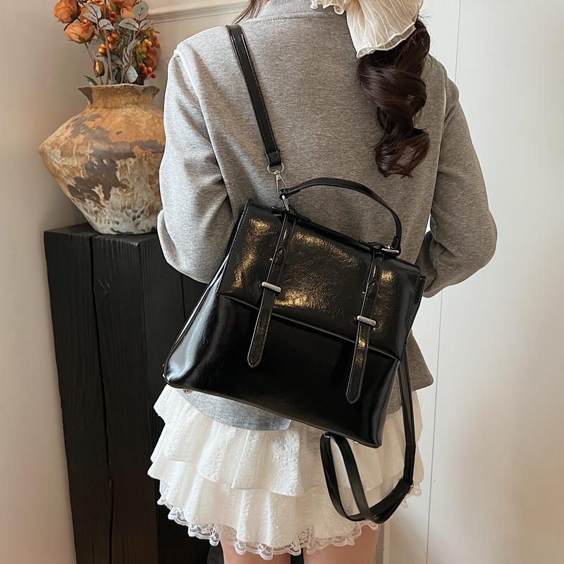 High-end Backpack Bag Women's New Niche Design Simple Crossbody Handbag