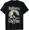 Cute Nightmare Before Coffee Halloween Shirt Funny Mug Gift Unisex T-Shirt