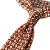 Cravat Retro Imitation Silk Necktie 8CM Adjustable Elegant Men's Necktie Geometric Gentleman Business Suit Accessories Adult