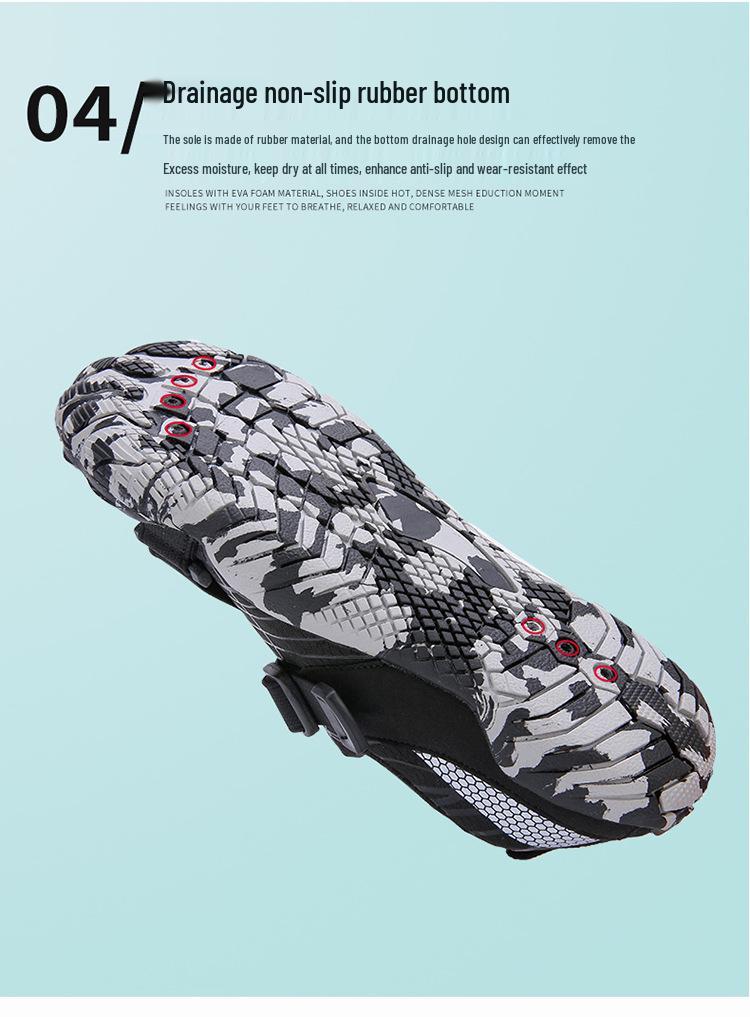 Unisex Multi-Use Water Shoes: Stream Wading, Beach, Diving, Fitness, Yoga, Cycling, Mountaineering