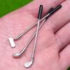 1 Set Miniaturi Bâte de Golf Kit Mic de Golf Păpușă Mini Model Decorativ de Bâtă de Golf Jucărie Recuzită de Scenă Accesorii DIY