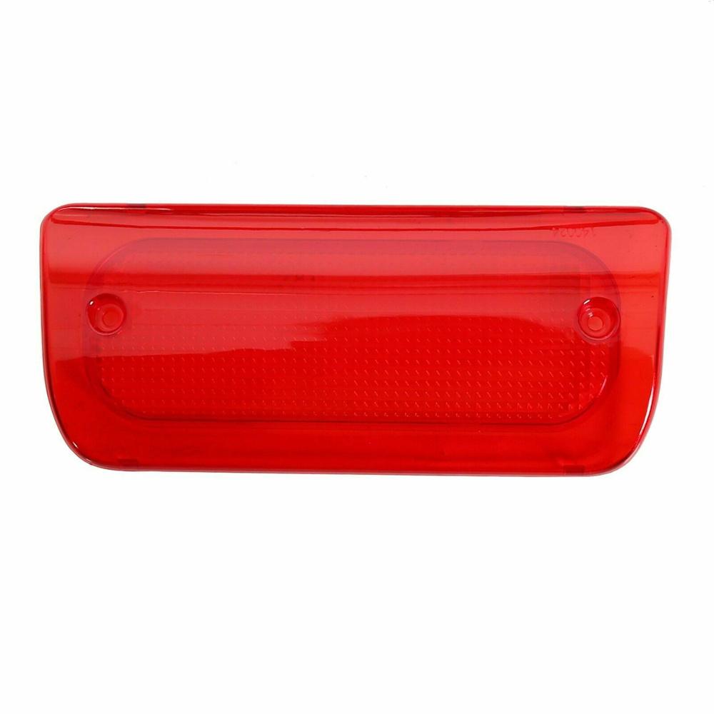 3rd Brake Light Lens Red Cover For Chevy S-10 GMC Sonoma Extended Cab 1994-2004