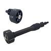Twist Pattern Nozzle for Pressure Washer Cleaning with Rotating Head for Car Rinsing Patio Wash and Outdoor Cleanup