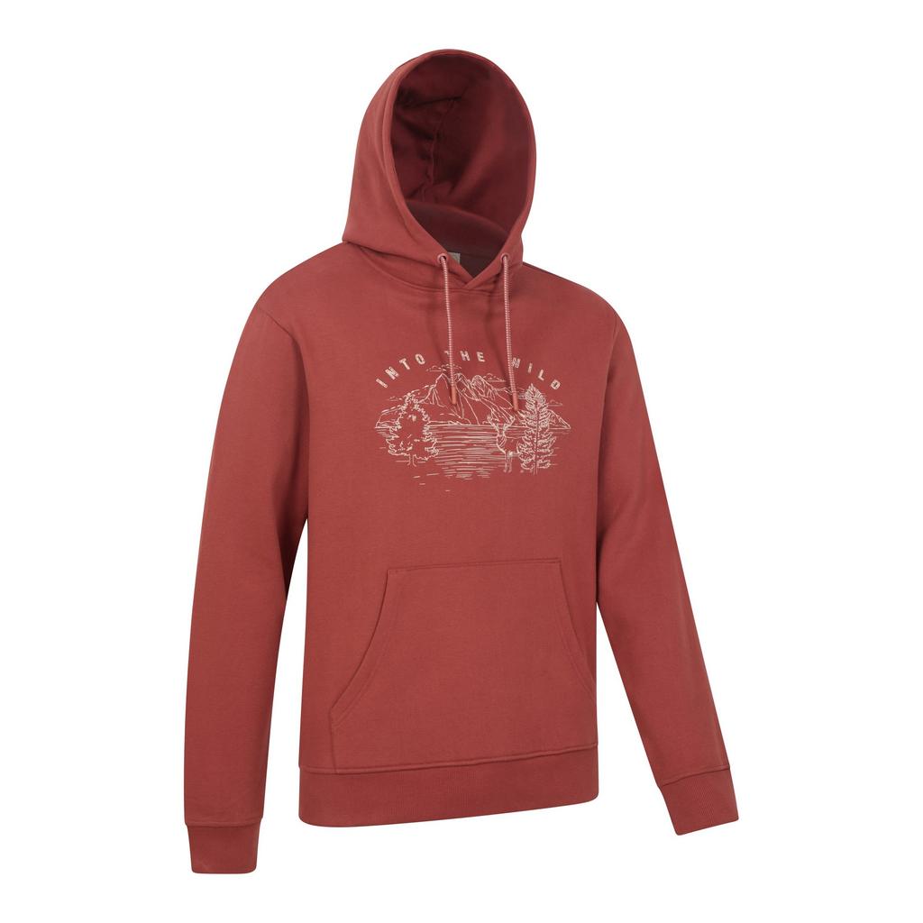 Mountain Warehouse Mens Into The Wild Hoodie