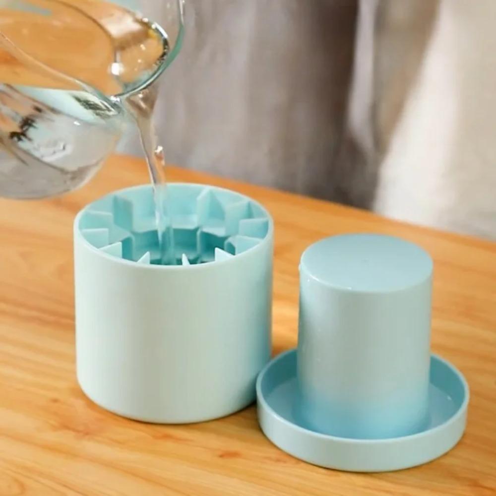 Silicone Ice Cube Mold Round Ice Bucket Summer Homemade DIY Refrigerator Freeze Ice Maker Creative Ice Cube Mold Barware Tools