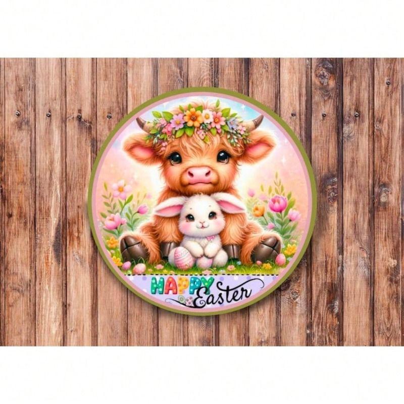 Decorative Metal Wall Art Sign 20x20 Cm Retro Tin Poster