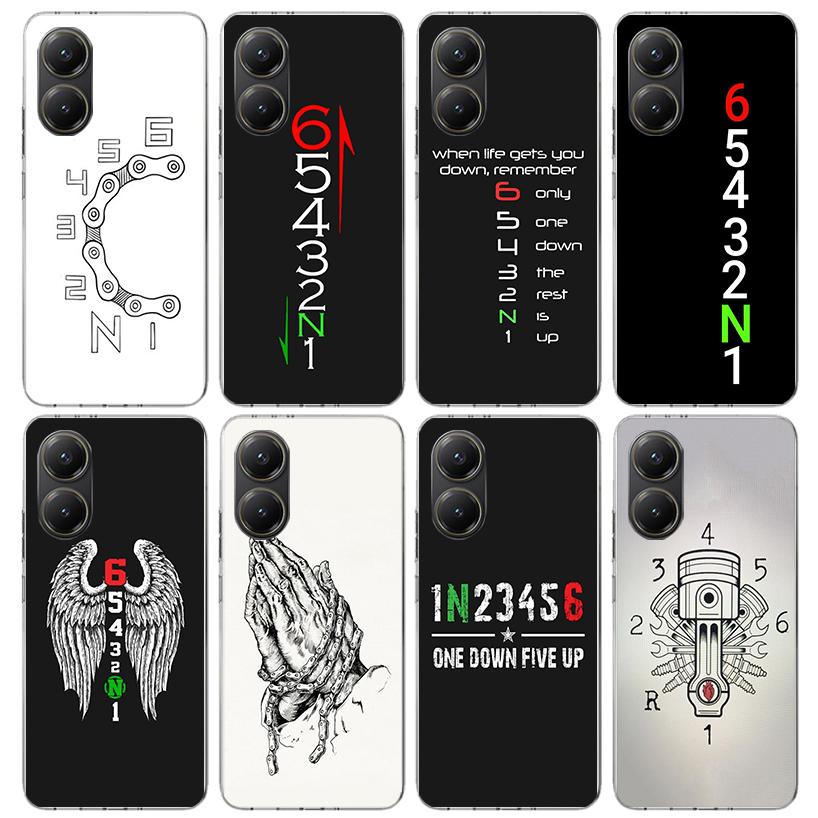 1N23456 Cool Motorcycle Phone Case For Xiaomi Poco X7 X6 X5 Pro F7 Ultra Redmi 15C 15 13 13C 12 12C 10 10A 10C 9 9A 9C 9T Shell