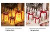 Christmas LED String Lights Gift Set: 3-Piece Decoration for Festive Party Atmosphere