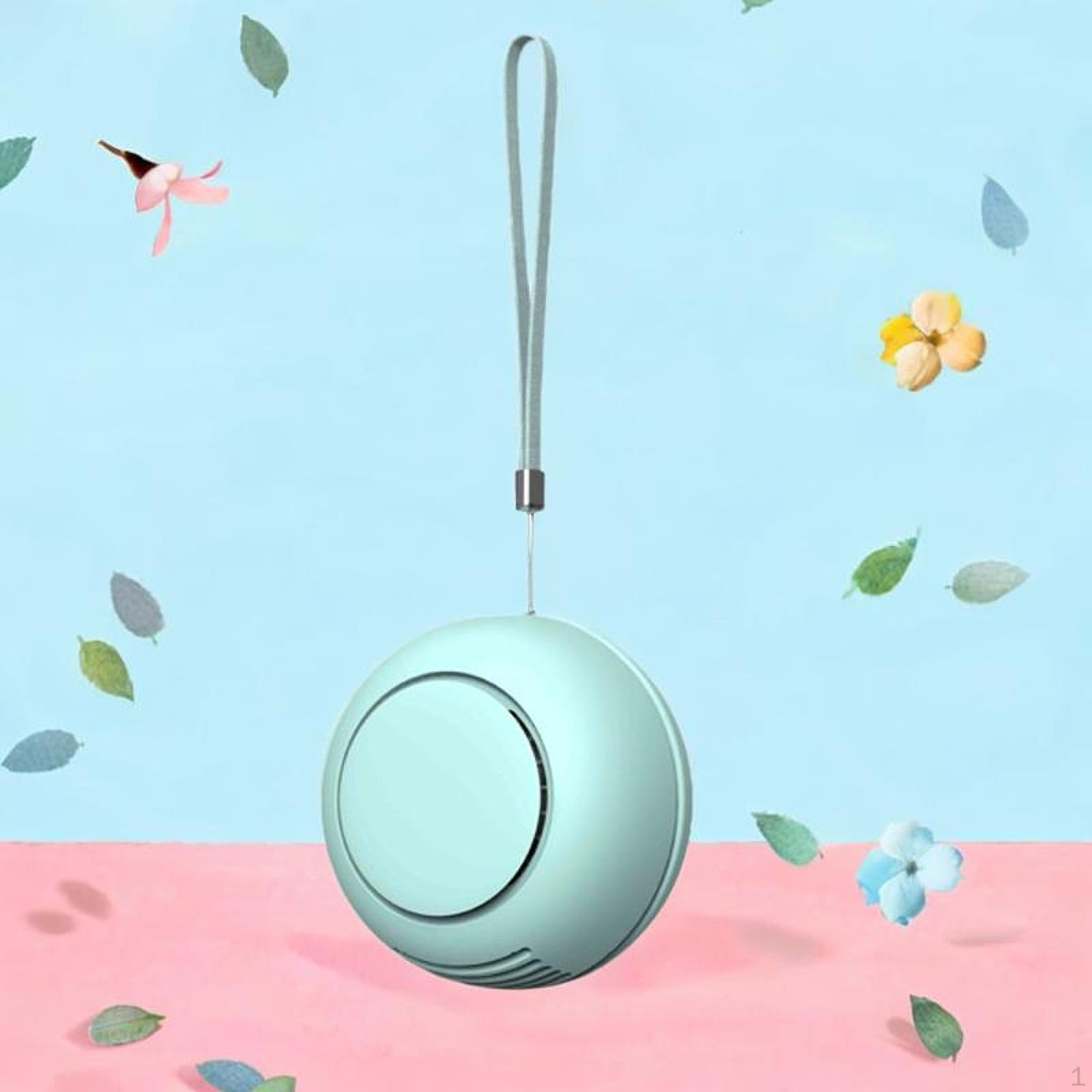 

для подвешивания на шею, зажим, 3 скорости, регулируемое ожерелье, круто, персональный синий