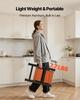 2 Step Ladder, Folding Step Stool with Wide Anti-Slip Pedal and Comfort Handgrip, Lightweight 150 kg Capacity Portable Aluminum Plant Support,