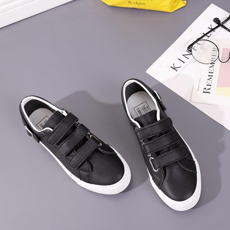 Móda 2025 Jaro Dámské tenisky z mikrovlákna Atletické ležérní tenisky Školní dívky Malé bílé boty Designové boty na platformě