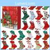 Christmas Advent Calendar Socks For Children And Teens With Soft Cotton Fabric For Holiday Fun