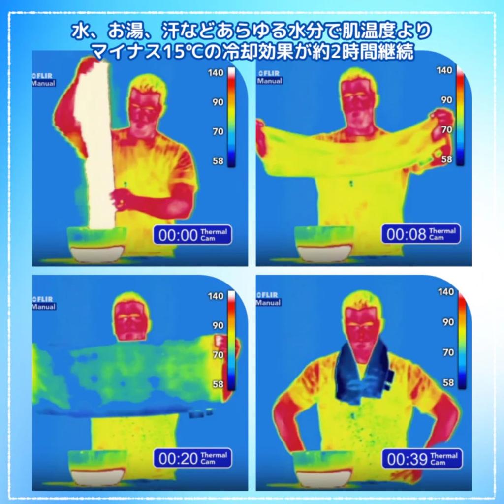 MISSION Blue 109452 Multi-Cool Neck Gaiter Face