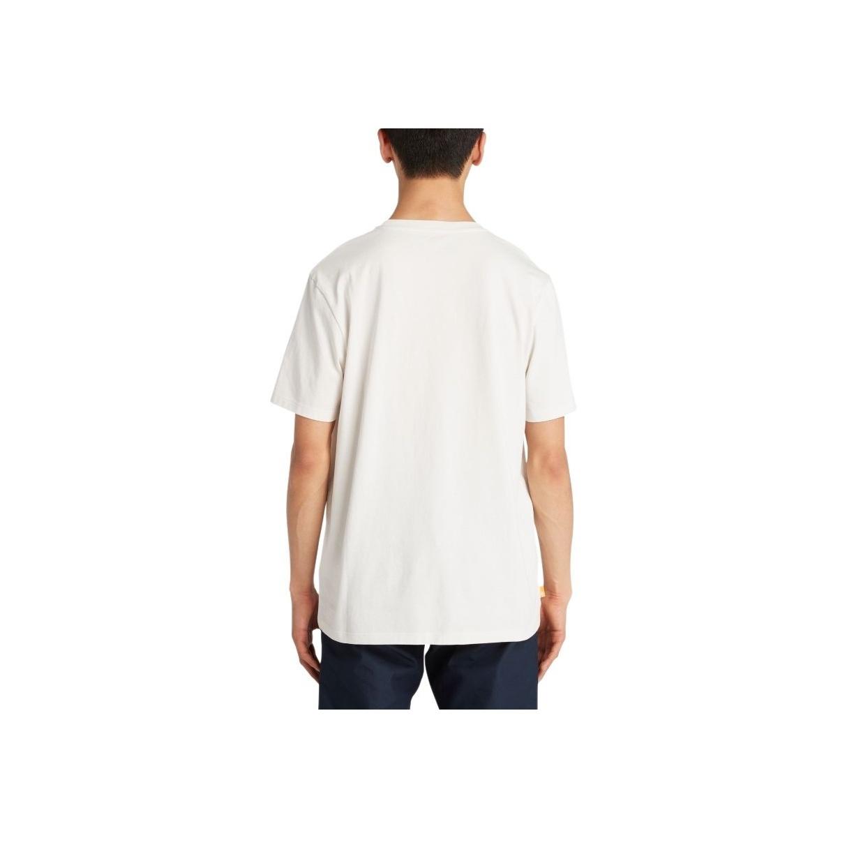 

Timberland Af Tfo Ss Outdoor Graphic Casual Simple Short Sleeve T-Shirt Men Tops White A2K7P-CM9 M