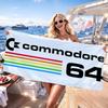 C-Commodore 64 Fashion Towel Soft Lightweight Anti-Sand Large Beach Towel Quick-Drying Bath Sports Family