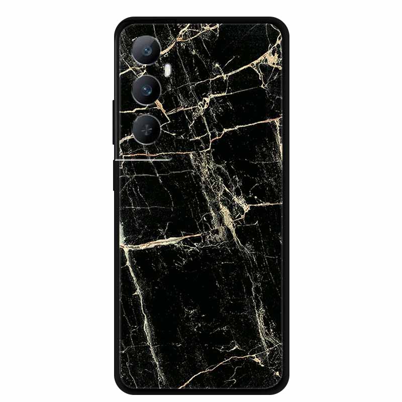 For Realme C65 4G Global C 65 Phone Case Marble Patterns Back Cover TPU Soft Silicone Protector Shield Funda for RealmeC65 Capa