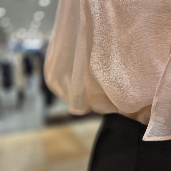Ribbon Tie Blouse EWBLPI0700