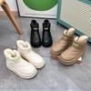 Fashion Hot Selling 2025 Winter New Women's Shoes Short Snow Boots Warm Cotton Shoes Plus Velvet Thick Soled Women's Boots Sneakers