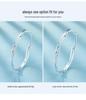 Solid 999 Fine Silver Möbius Strip Bracelet - Women's Jewelry Gift
