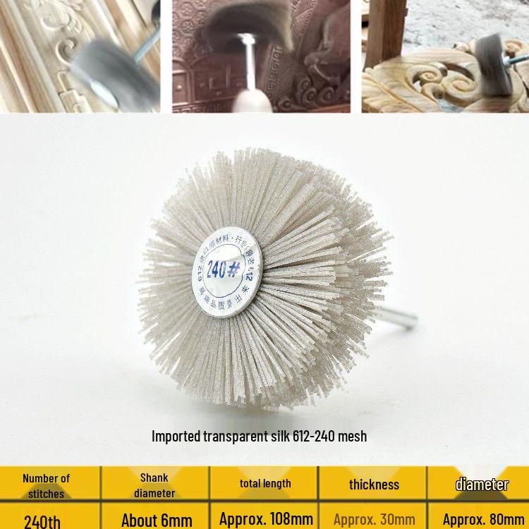 Nylon Abrasive Polishing Wheel for Wood and Furniture Carving