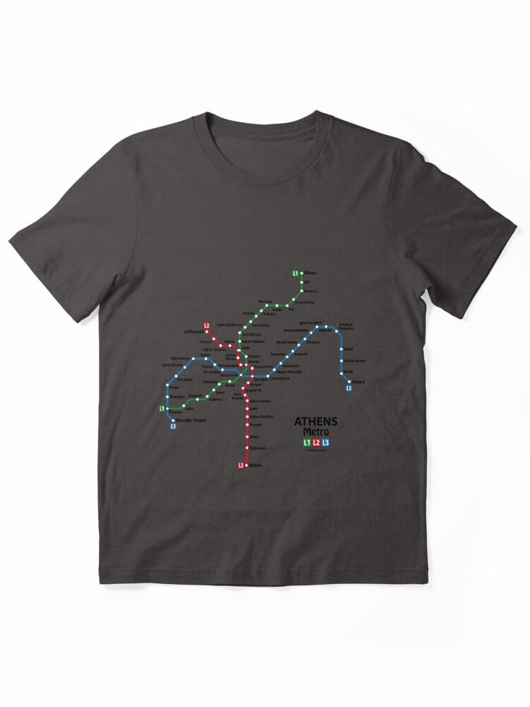 Metro ATHENS Metro Network Essential T-Shirt