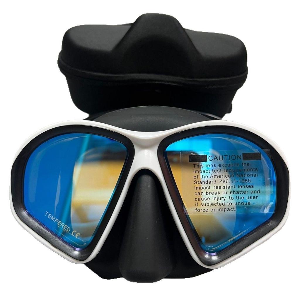 Diving Goggles Mask Snorkeling Snorkeling Tube Transparent Silicone Full Dry Mask