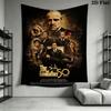 The Godfather 50Th Anniversary Tapestry Wallmounted Background Cloth Soft Work Of Art Background Wall Hanging Cloth
