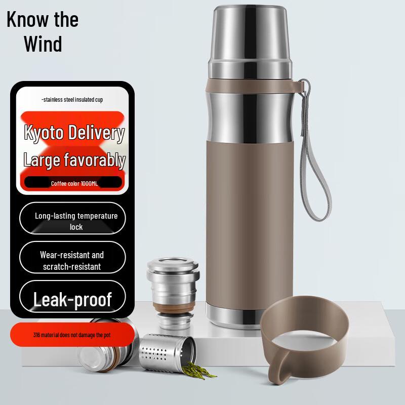 Zhifeng Stainless Steel Insulated Sports Water Bottle