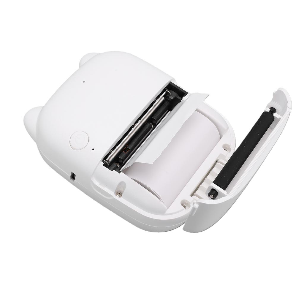 AI Voice Sticker Printer Portable Thermal Inkless Sticker Maker for Notes Drawing DIY Craft with 1 Roll of Stickers