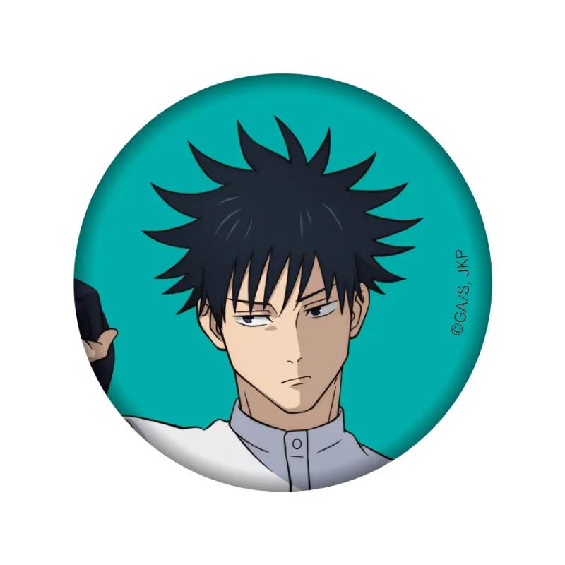 Anime Jujutsu Kaisen Gojo Satoru Tinplate Brooch Pins, Figure Icon Badge, Handmade Brooches, Breastpin for Backpack Clothes