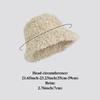 Women's Winter Thickened Faux Shearling Bucket Hat, Fluffy Soft Warm Fisherman Cap, Comfortable Outdoor Hat for Fall & Winter