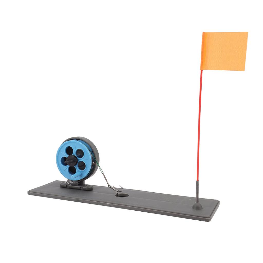 2 buc Indicator de Semnalizare pentru Pescuit la Gheață Lansetă Plutitoare Automată Stabilă Portabilă Vârf Lansetă Pescuit la Gheață Tip Up pentru Iarnă