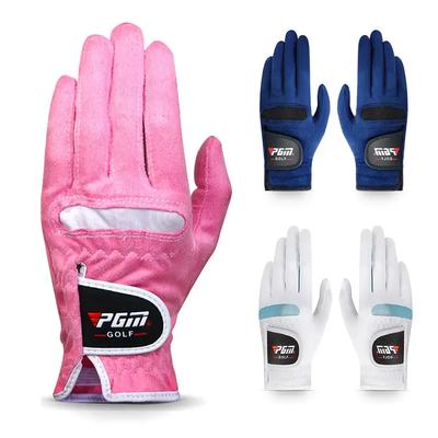 1 Paar Dames Golfhandschoenen Suède Microvezel Doek Antislip Slijtvast Buiten Sport Handschoenen Golf Benodigdheden