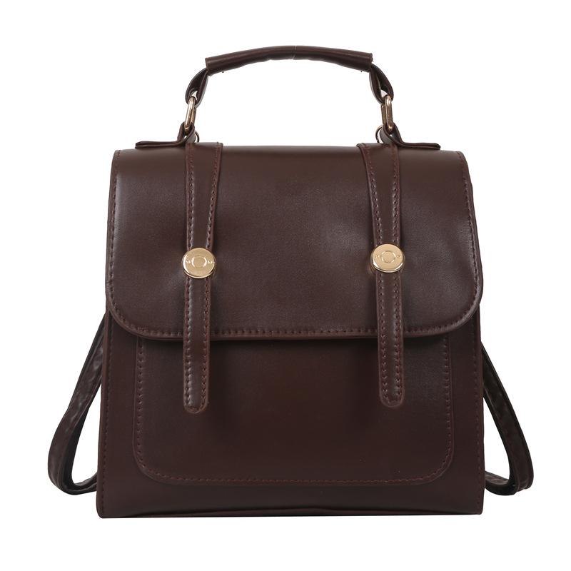 2023 Spring/Summer Multi-use Women's Handbag: Large Capacity, Versatile Square Shoulder Bag & Backpack