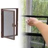 Praktischer DIY Fenstergitter Abnehmbar Unsichtbar Anti-Mücken Kleine Fenster Außenöffnung Anti-Fliegen Vorhang