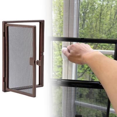 Practical DIY Window Screen Removable Invisible Anti-Mosquito Small Windows External Opening Anti Fly Curtain