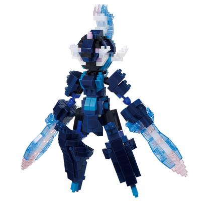 Kawada Nanoblock Sawblaze RS 16 X X 19 Ages 12 and Interior Hobby Pokémon NBPM_R05, 16.4 Cm, Up,